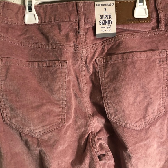 NWT Corduroy pants in a blush color by American Rag Cie size 7. - Picture 8 of 10